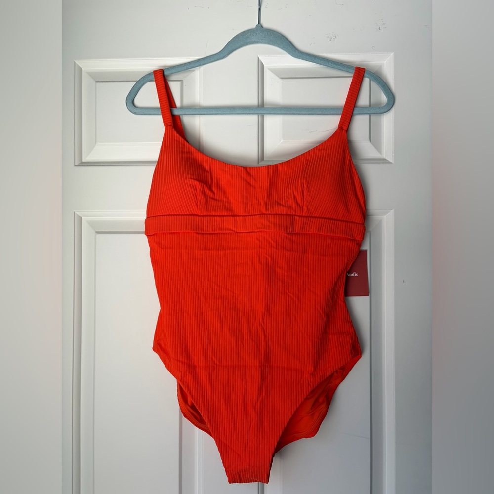 Vibrant orange One-Piece Swimsuit